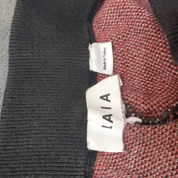 Anthropologie LAIA Intarsia Floral Wide Leg Knit Sweater Pants  Medium - Picture 3 of 8